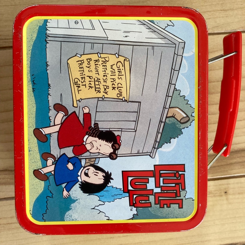 VINTAGE Little Lulu MINI metal lunchbox